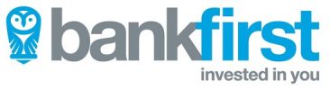 Bank First Logo Horizontal (Strapline) Full Colour RGB